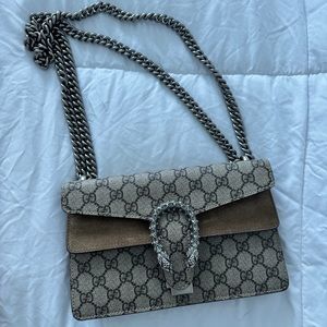 DIONYSUS SMALL RECTANGULAR BAG GUCCI Tan Color